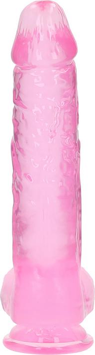Actual product image RealRock Realistic Dildo With Balls 10" / 25,4 cm