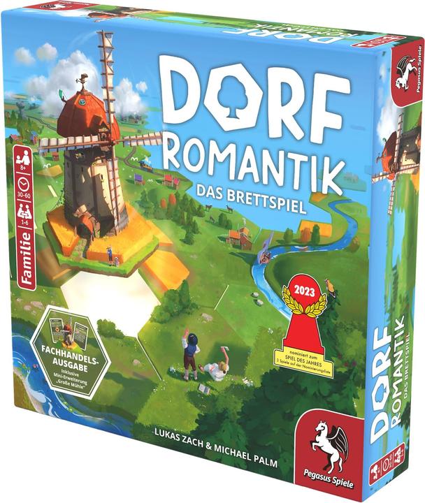 Produktbild Pegasus 51242G - Dorfromantik - Das Brettspiel Fachhandels-exklusiv DE (Deutsch)