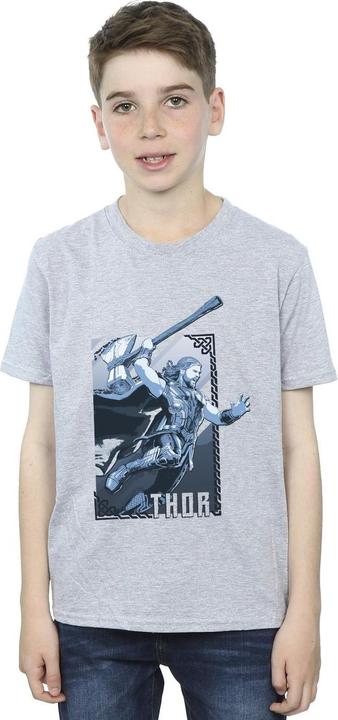 Produktbild Thor Love And Thunder Attack TShirt Jungen (152, 158)