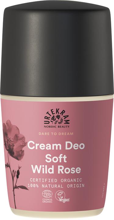 Urtekram Deo Roll-On Cream Wild Rose 50 ml (Roll-on, 50 ml)