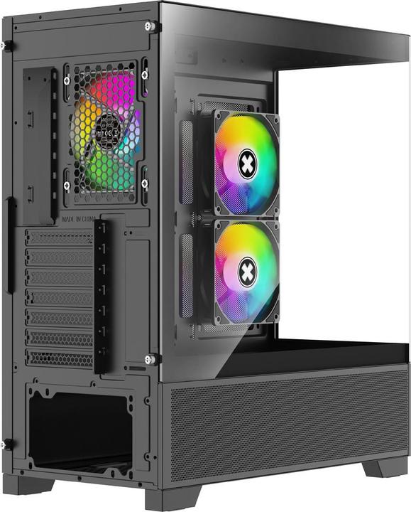 Actual product image Xilence Gehäuse BEAM Schwarz (XG172) (mATX, ATX, Mini-ITX)