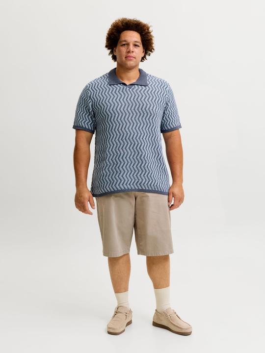 Produktbild Jack & Jones Joraiden Knit Split Neck Polo Styd Pls (3XL)