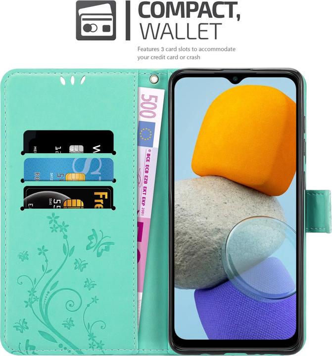 Image du produit Cadorabo Housse Flower Book pour Samsung Galaxy M23 5G (Samsung Galaxy M23 5G)