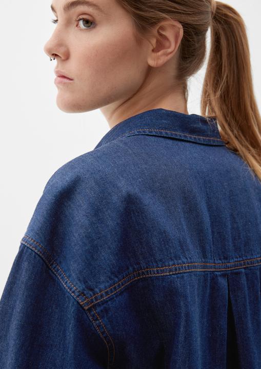 Image du produit s.Oliver Bluse Jeansbluse mit Brusttasche (40)