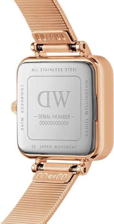 Produktbild Daniel Wellington Quadro Studio Rose Gold Green (Analoguhr, 22 mm)