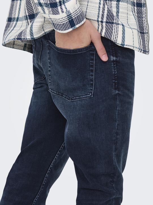 Produktbild Only & Sons ONSLOOM Niedrige Taille Slim Fit Jeans Slim Fit Jeans (33)