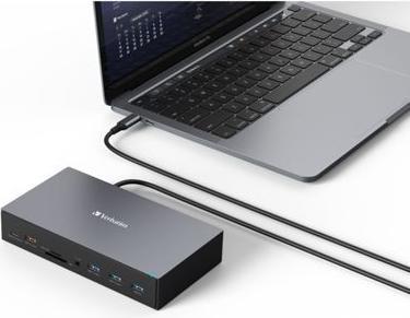 Produktbild Verbatim USB-C Pro Docking Station 17 Port CDS-17 (USB-C, 17 Ports)