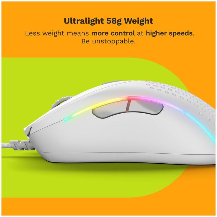 Actual product image Glorious PC Gaming Race Glorious Model D 2 gaming mouse - white
