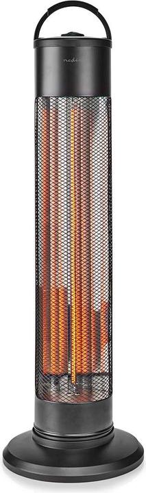 Produktbild Nedis HTPA20EBK schwarz Heizstrahler (1200 W)