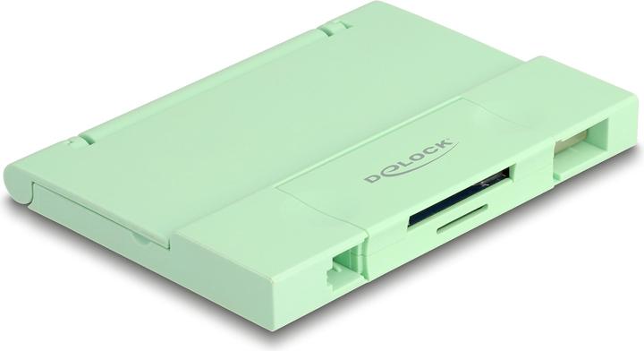 Produktbild Delock 91015 - Card Reader USB 5 Gbps USB Type-C Typ-A für SD und Micro SD Speicherkart (USB-C 3.2 Gen 1)