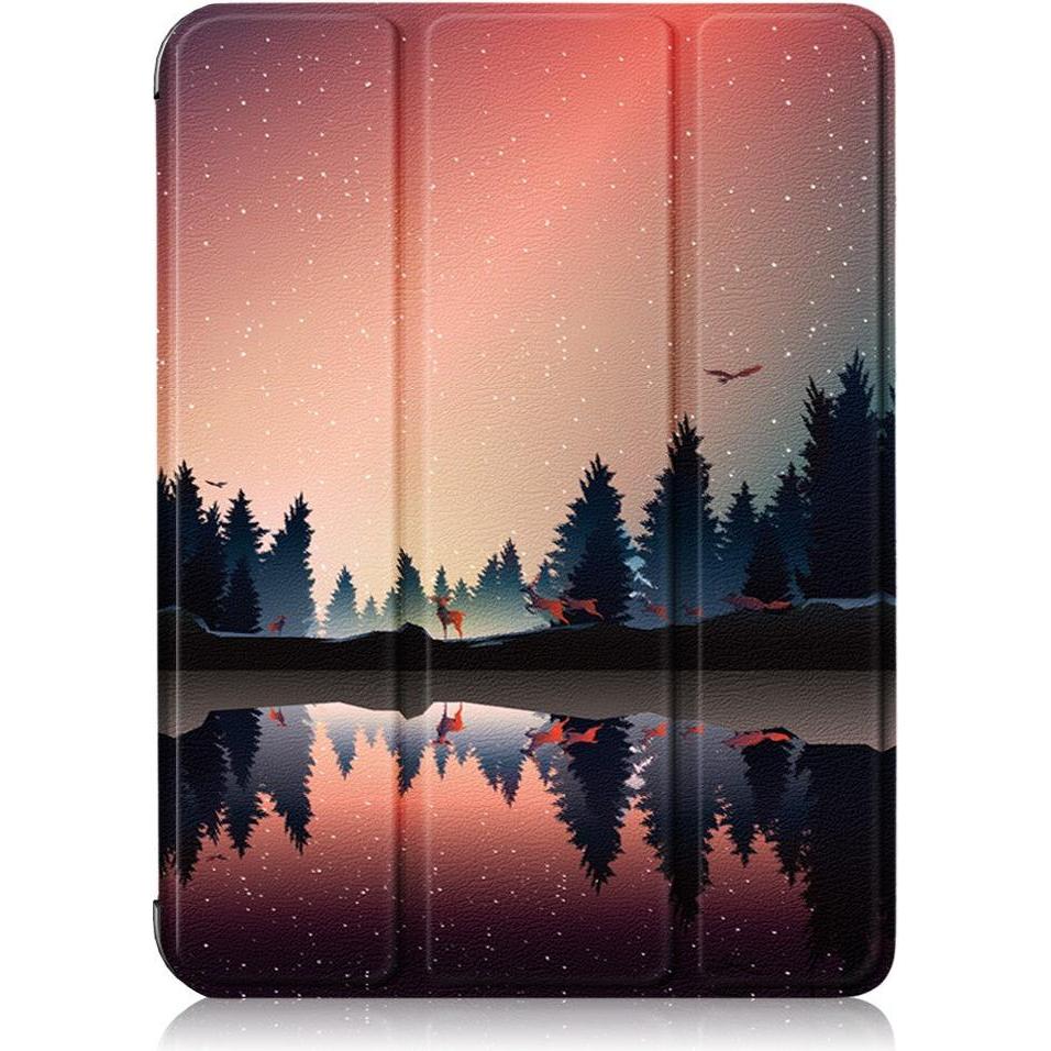 Cover-Discount iPad mini 6 - Tri-fold Smart Case Wald (iPad mini 6), Tablet Hülle