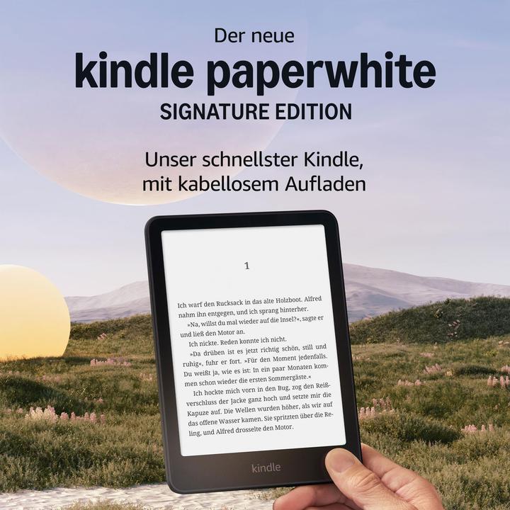 Produktbild Amazon Kindle Paperwhite Signature Edition 2024 (12. Gen) (7", 32 GB, Schwarz Metallic)