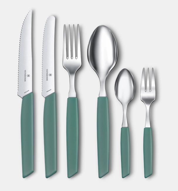 Produktbild Victorinox Swiss Modern, Kaffeelöffel, sage (1 Stück, Löffel)