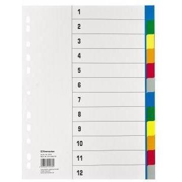 Soennecken, Ordner Zubehör, Ordnerregister Verwendung für Papierformat: DIN A4 Ausführung der Tabe: blanko