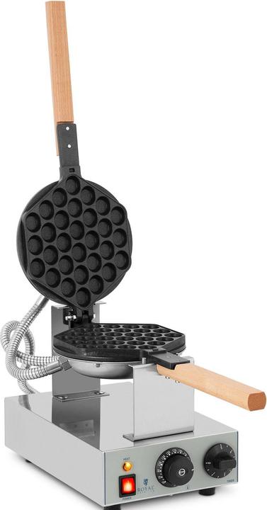 Produktbild Royal Catering Waffeleisen Waffeln Waffelmaschine Egg Bubble Maker Puff Blase 50 250 °C 1415W