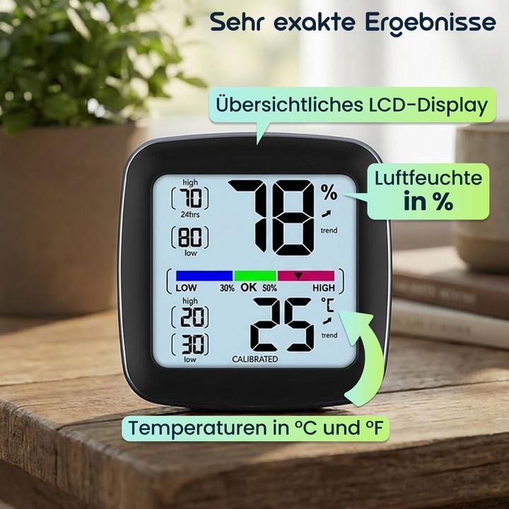Produktbild Casativo Präzisions Thermo Hygrometer