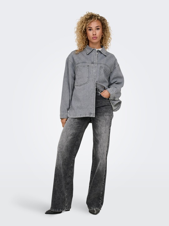Image du produit Only Onlemmie L/S Shirt Grey Dnm Azg Noos (L)