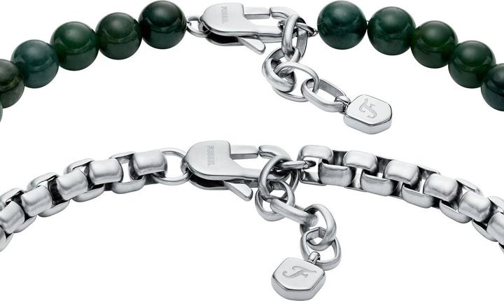 Produktbild Fossil Jewelry Armband (21.50 cm, Edelstahl, Natursteine)