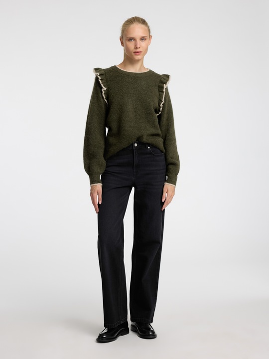Produktbild Selected Femme Gerüschter Pullover (L)
