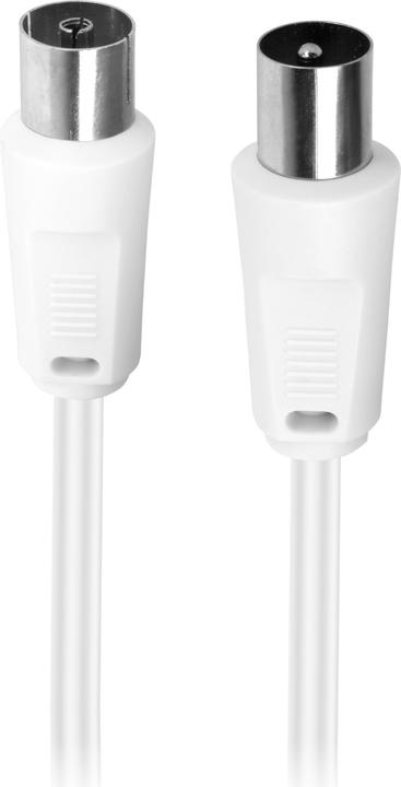 Immagine prodotto Setty Coaxial antena cable 75db 10 m KCX-75100 white (75 dB, Cavi antenna)