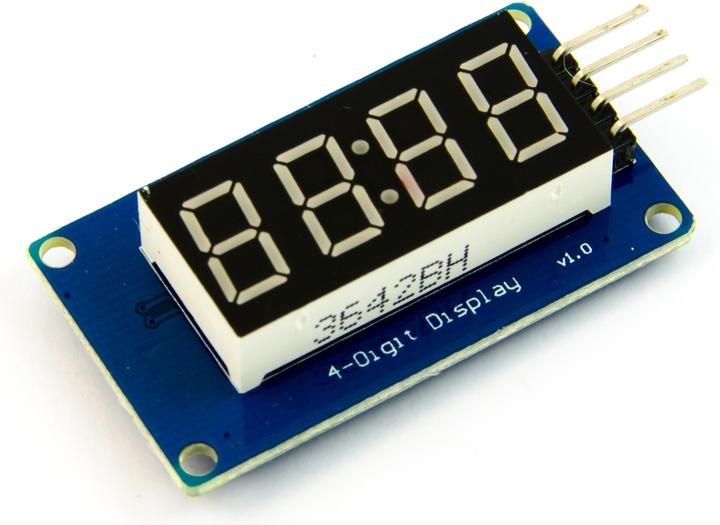 Image du produit Purecrea Afficheur numérique à LED 7 segments 4 bits TM1637