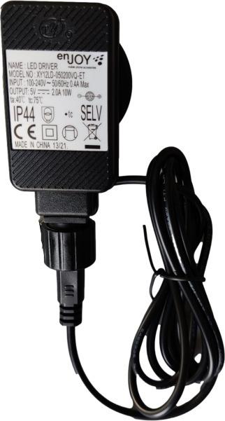 Produktbild enjoy USB-C Power Supply, 5V 2A, Indoor and Outdoor Use (Netzteil)