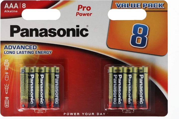 Actual product image Panasonic Pro Power (8 pcs., AAA)