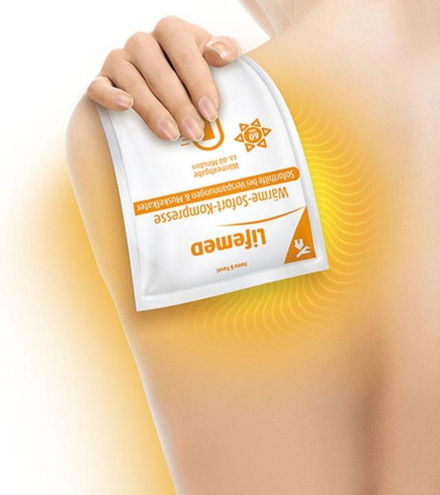 Actual product image Lifemed Heat Instant Compress 15 x 13 cm white (1 x, 1950 ml)
