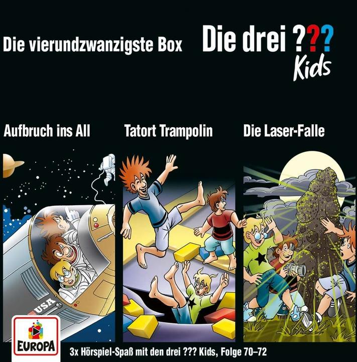 Actual product image The three THREE QUESTION MARK kids - 24 Box (F70-72) (The three ??? kids, Ulf Blanck, German)