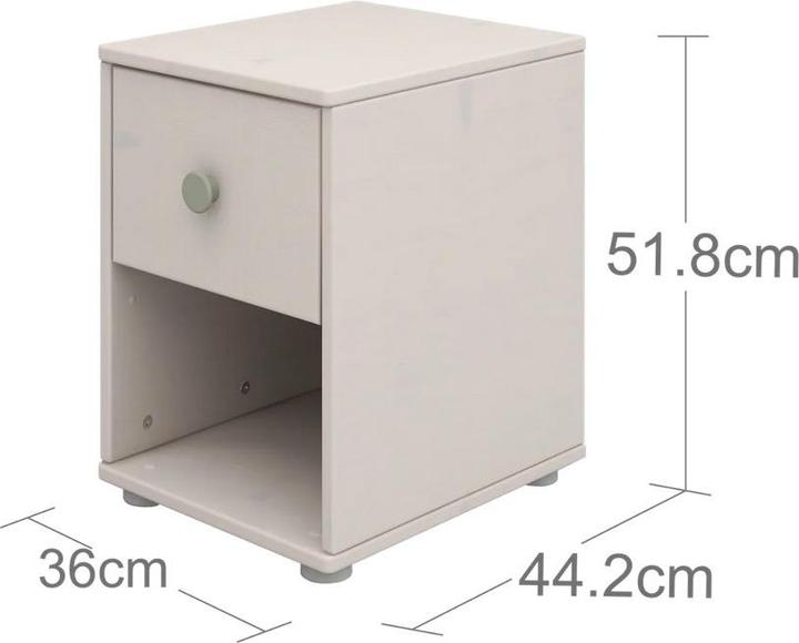 Image du produit Flexa Commode Classic avec 2 portes (74.20 x 43.50 x 43.50 cm)