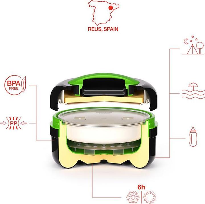 Actual product image Valira Pro-Term insulated feeding vessel