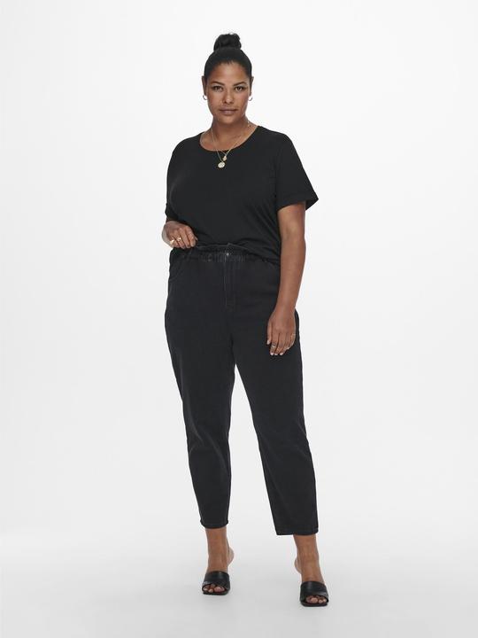 Actual product image Only Regular fit Round neck Folded cuffs T-shirt T-shirt (XL)