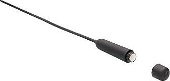 Actual product image Ouch! Silcone Vibrating Bullet Plug Extra Long - Urethral Sounding