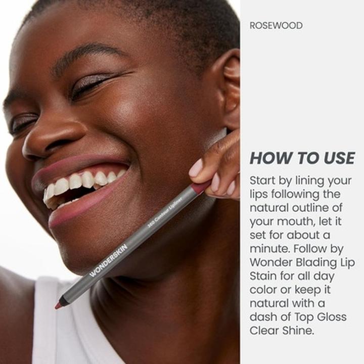 Produktbild Wonderskin 360 Contour Lip Liner Rosewood Toffee Rose 1,2 ml (Rosewood Toffee Rose)