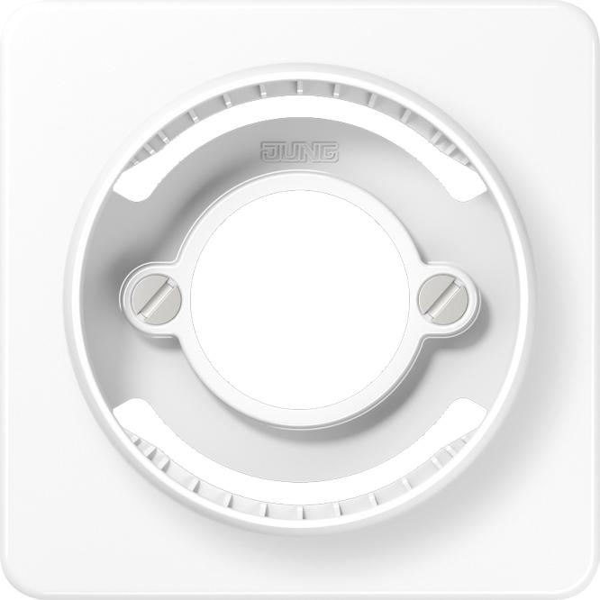 JUNG, Zubehör Schalterprogramm, Zentralplatte Lichtsig 1f CD aws glz CD537WW