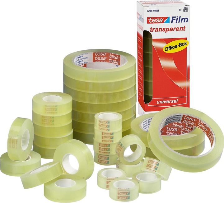 Actual product image tesa Tesafilm 10x STANDARD adhesive tape (15 mm)