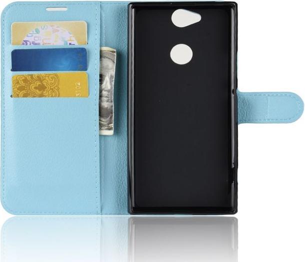 Actual product image MU Classic Litchi Leather Bookcover Series (Xperia XA2 Plus)