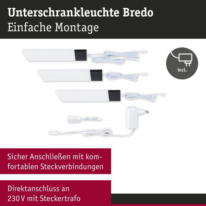 Image du produit Paulmann Luminaire d'agencement Bredo (230 lm)