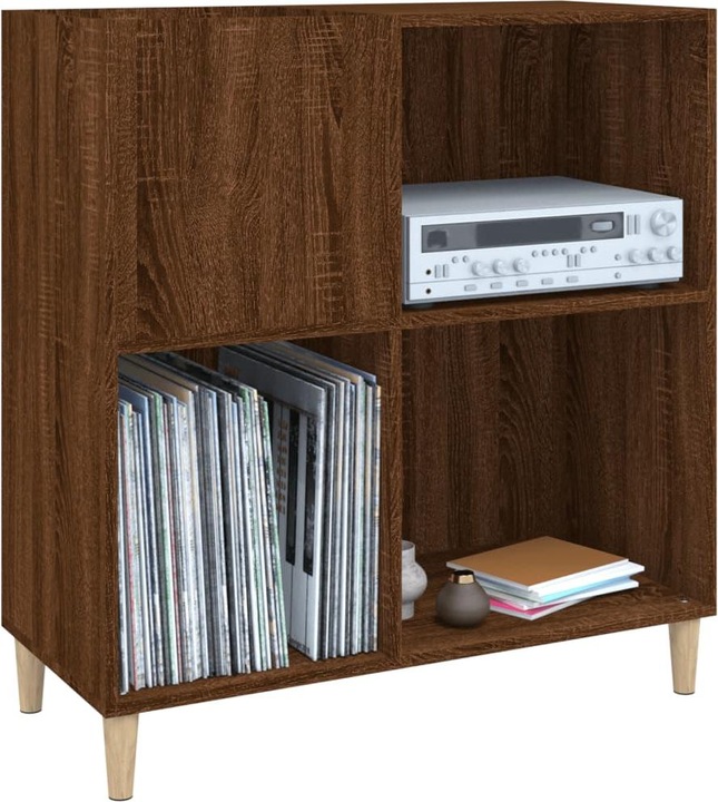 Produktbild VidaXL Plattenschrank Braun Eichen-Optik 84,5x38x89 cm Holzwerkstoff