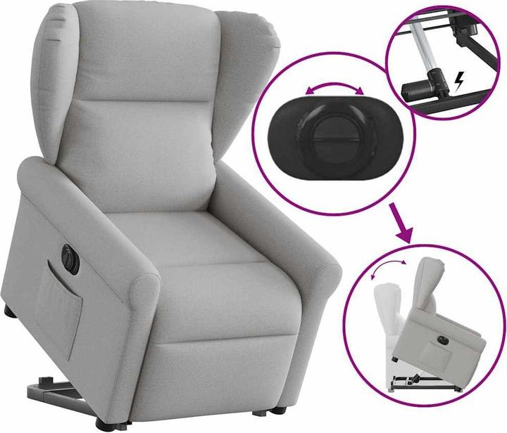 Produktbild vidaXL Relaxsessel mit Aufstehhilfe