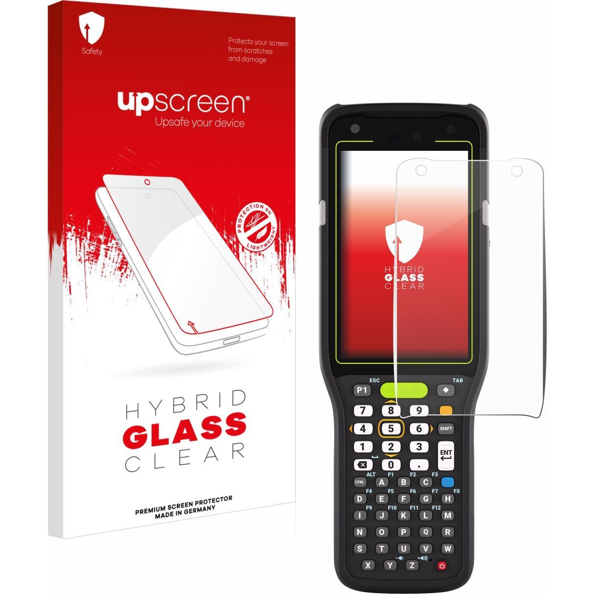 upscreen Schutzglas Schutzfolie Displayschutz Display Schutz Glas Folie klar, Barcode-Scanner Zubehör