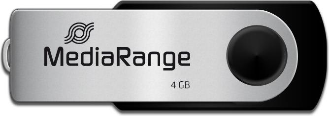 Produktbild MediaRange Flash Drive (4 GB, USB-A)