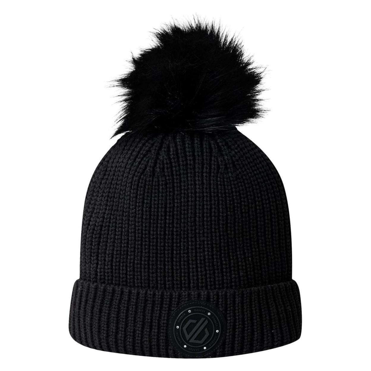 Dare2b, Damen, Mütze, Bommelmütze, Damen, Schwarz, (One Size)