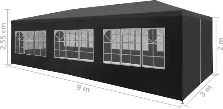 Produktbild vidaXL Partyzelt (900 cm, 300 cm)