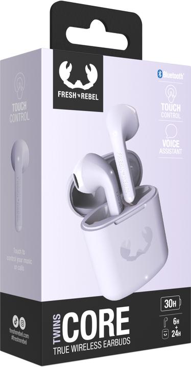 Productafbeelding Fresh'N Rebel n Rebel - Twins Core - Echte draadloze oordopjes - Dromerig lila (NC, 6 h, Draadloze)