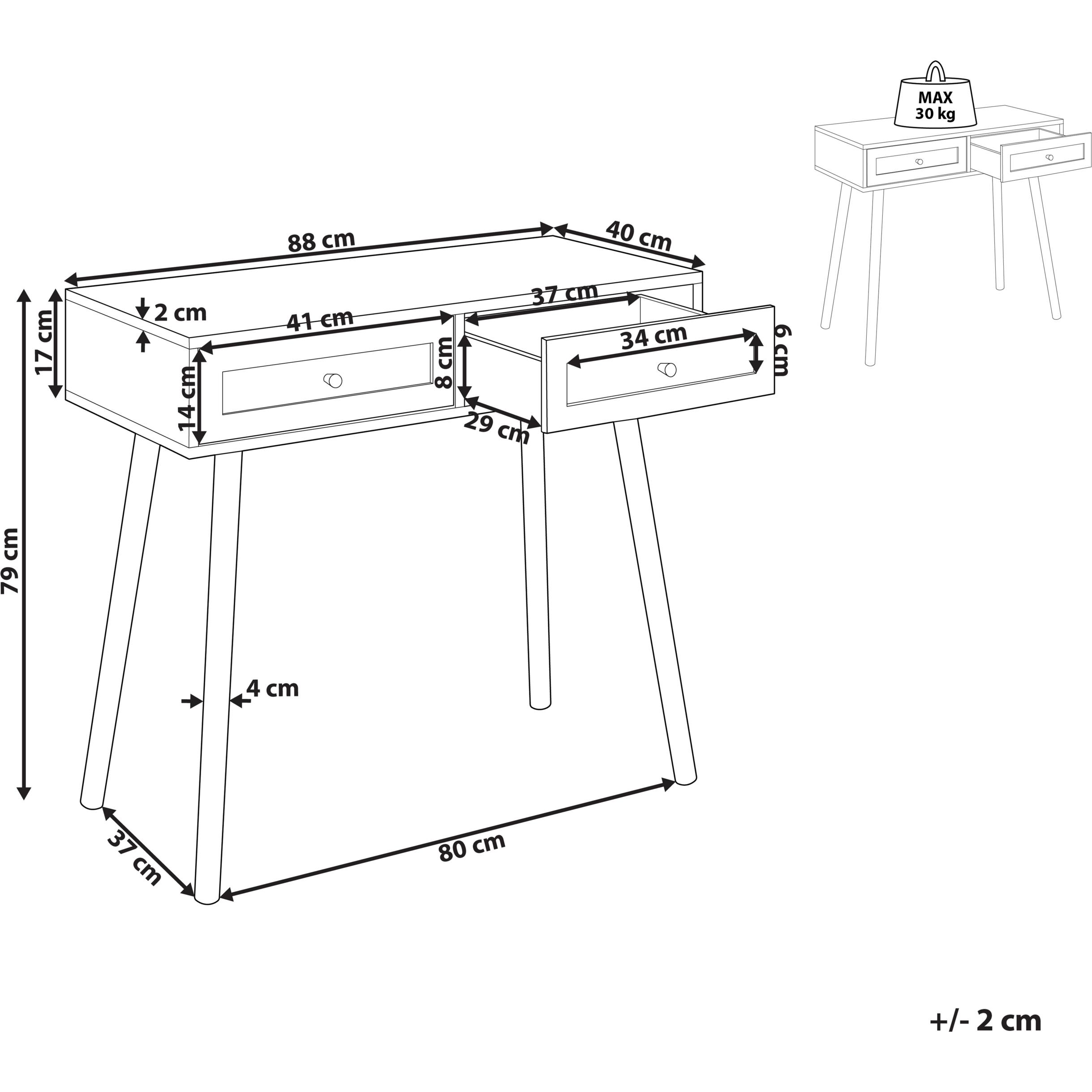 Thumbnail - Beliani, Konsolentisch, Odell