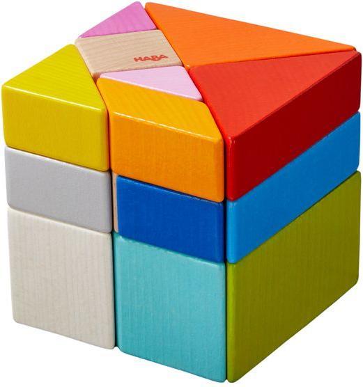 Actual product image Haba 3D compositiespel tangram cube