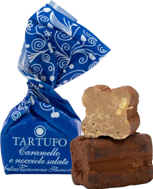 Antica Torroneria Piemontese Tartufi dolci Caramello e Nocciole salate (200 g)