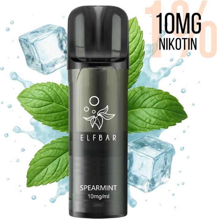 Immagine prodotto Elfbar Elfa Pro - 2 x 2ml Pods (10mg) Spearmint (Menta)