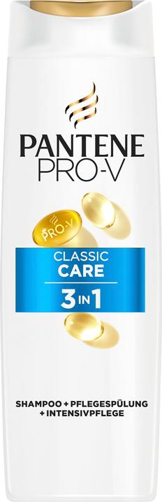 Pantene Classic Care 3 in 1 (250 ml, Liquid shampoo)